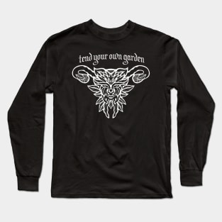 Green Goddess / pro choice / feminist / pagan Long Sleeve T-Shirt